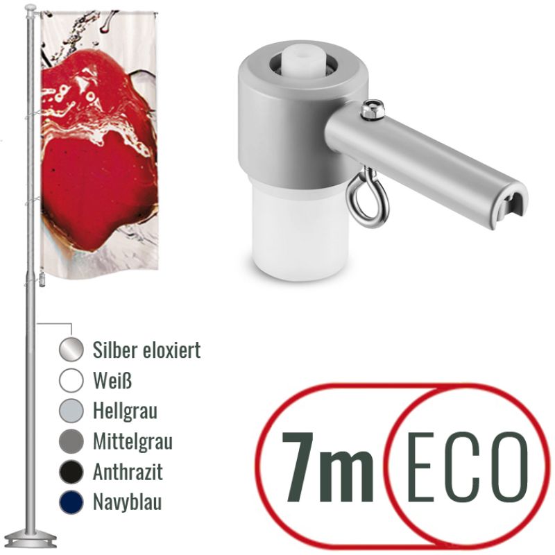 Fahnenmast Ausleger Eco 700cm